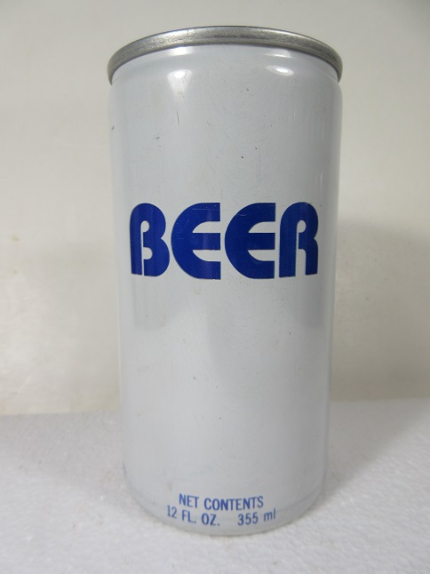 Beer - General / Albertson's - blue letters